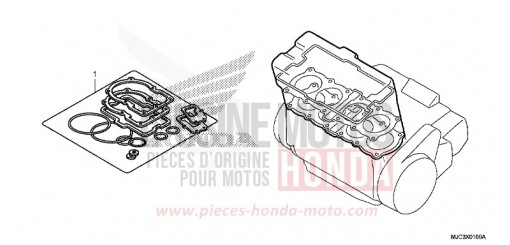 GASKET KIT A CBR600RAD de 2013
